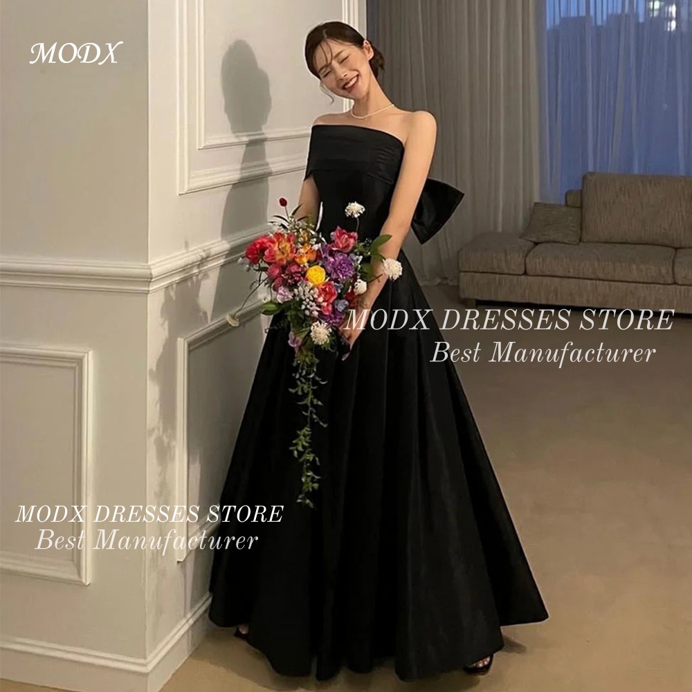 Modern Korean Lifestyle - MODX Элегантные черные корейские свадебные платья